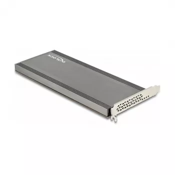 DeLOCK PCI Express 4.0 x16 karta na 4 x interné NVMe M.2 Key M s chladičom a ventilátorom