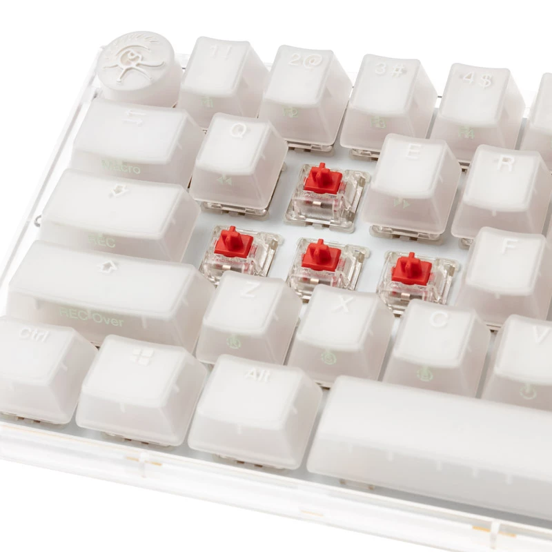 Ducky One 3 Aura White SF klávesnica Gaming USB QWERTY US International