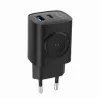 USB-A USB-C nabíjačka 20W PowerDelivery Quick Charge 3.0, čierna