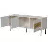 TV skrinka Cama INSERTO 3D 143,5x40x61,5 cashmere + LED