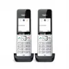 Gigaset COMFORT 500HX duo analógový/DECT telefón identifikácia volajúceho čierny, strieborný