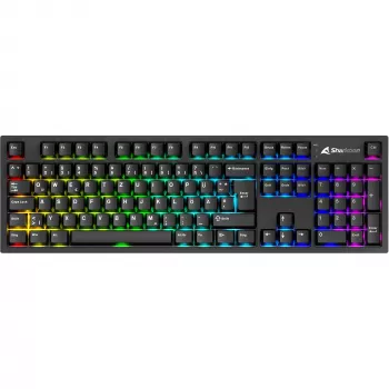 Sharkoon OfficePal KB70W Mech mechanická klávesnica, Linear Silent, rozloženie DE