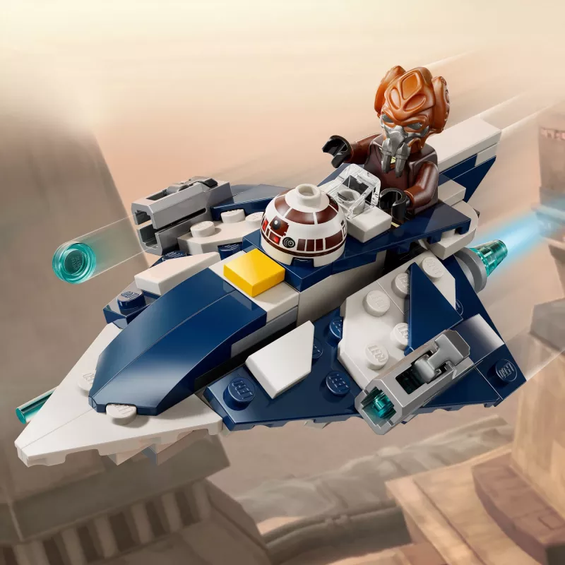 LEGO Microfighter Star Wars Plo Koonov Jedi Starfighter 75400 — 89 dielov, 1 minifigúrka, vek 6+