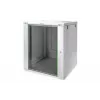 DIGITUS Professional Dynamic Basic Series DN-19 16U-6/6-EC - skriňa - vhodná na nástennú montáž - sivá, RAL 7035 - 16U - 48,3 cm (19)