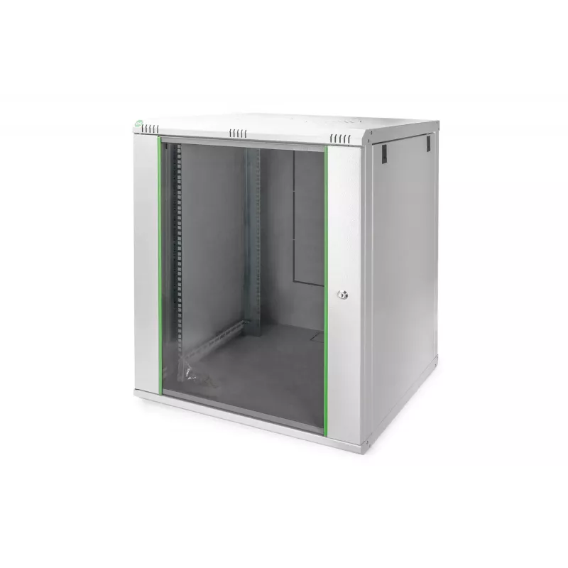DIGITUS Professional Dynamic Basic Series DN-19 16U-6/6-EC - skriňa - vhodná na nástennú montáž - sivá, RAL 7035 - 16U - 48,3 cm (19)