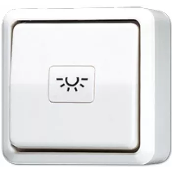 Jung 631 A WW elektrický spínač 1-pólový biely (631AWW)