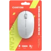 CANYON myš MW-04 3 tlačidlá BT Wireless biela