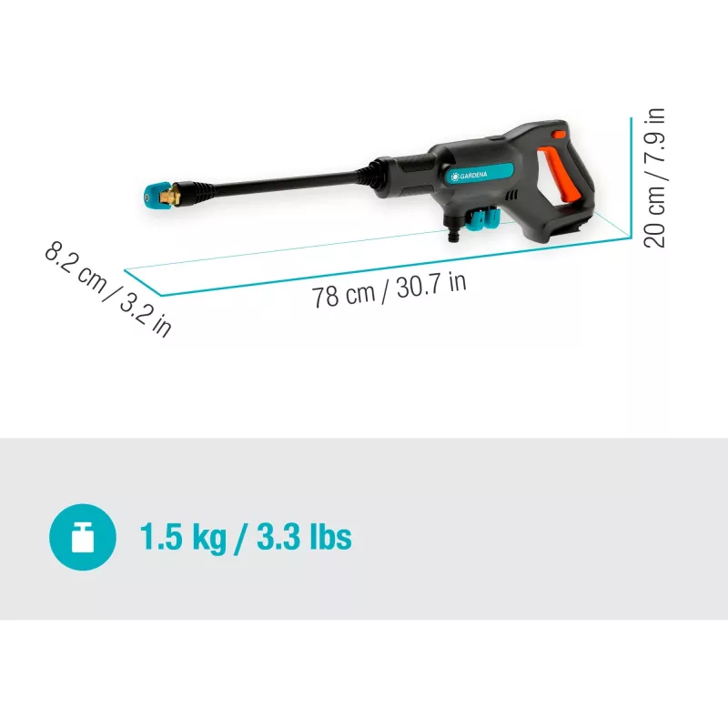 Tlakový čistič Gardena AquaClean 24/18V P4A