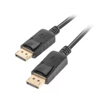 Lanberg DisplayPort kábel 19 Pin V1.2 4K, 1M | CA-DPDP-10CC-0010-BK | DisplayPort na DisplayPort