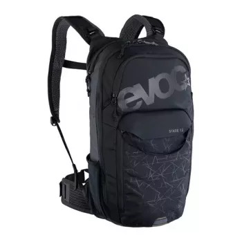 Cyklistický batoh EVOC Stage čierny nylon 12L 2L vodný vak