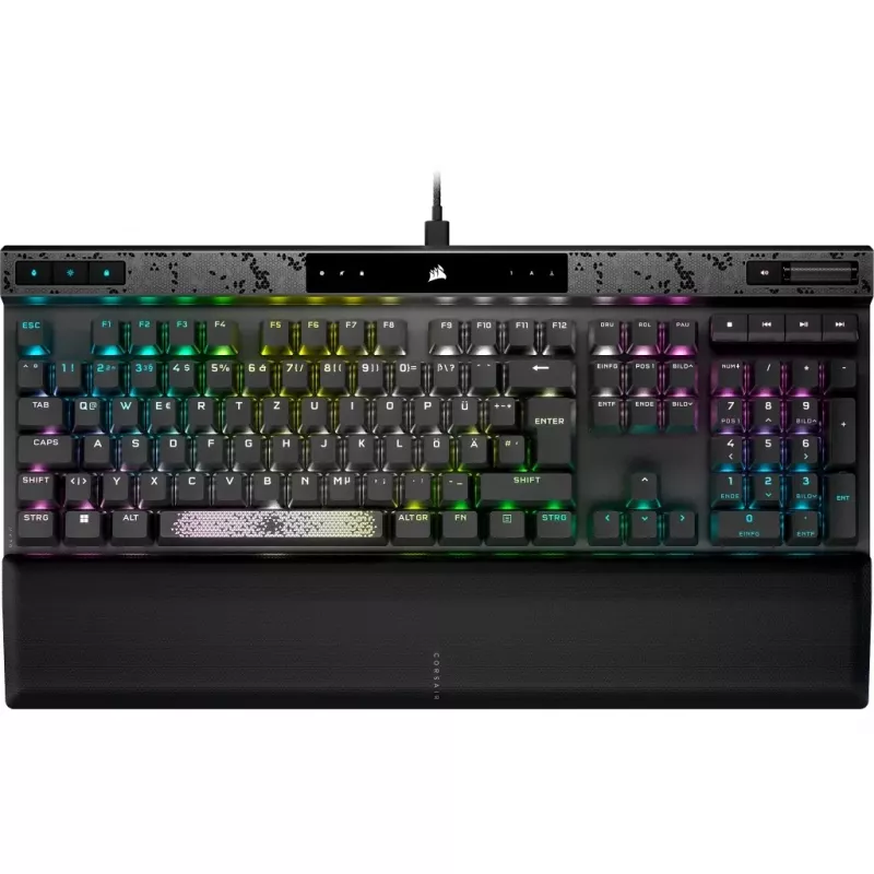 Corsair K70 MAX klávesnica gaming USB nemecká čierna