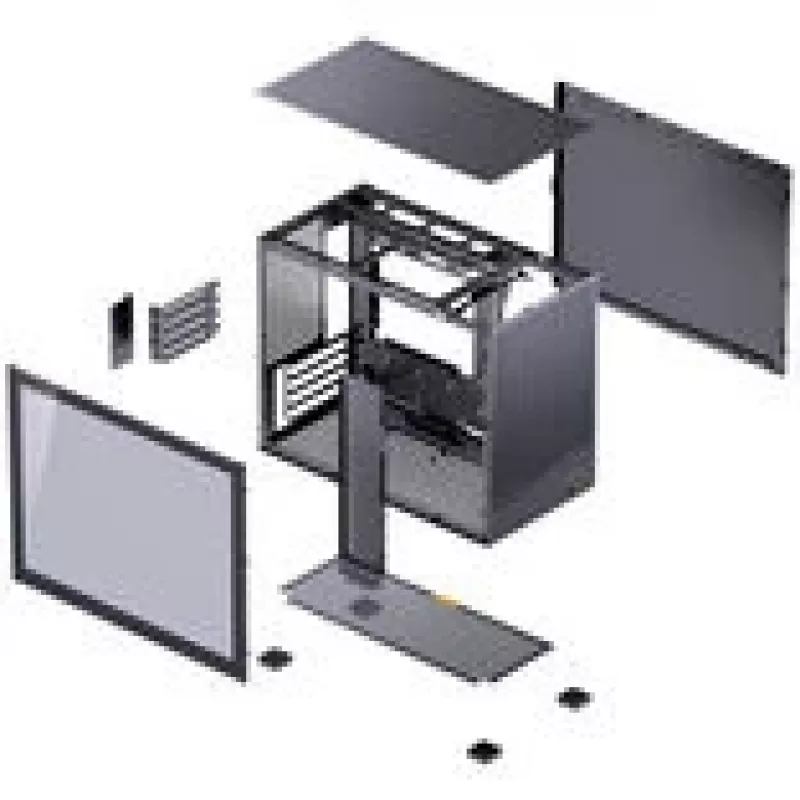 Počítačová skriňa Jonsbo D32 STD Mini Case mATX čierna