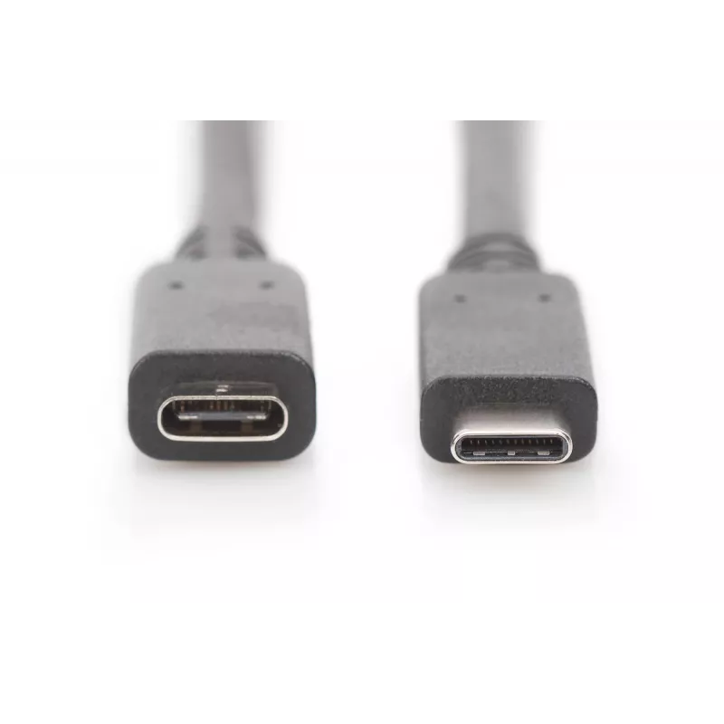 USB Type-C predlžovací kábel Digitus AK-300210-007-S 0,7 m
