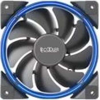 Ventilátor PCCOOLER 120 mm modrý