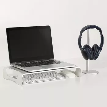 Stojan na notebook LogiLink BP0033 strieborný