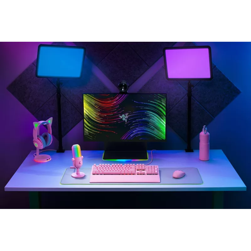 Razer Seiren V3 Chroma ružový PC mikrofón
