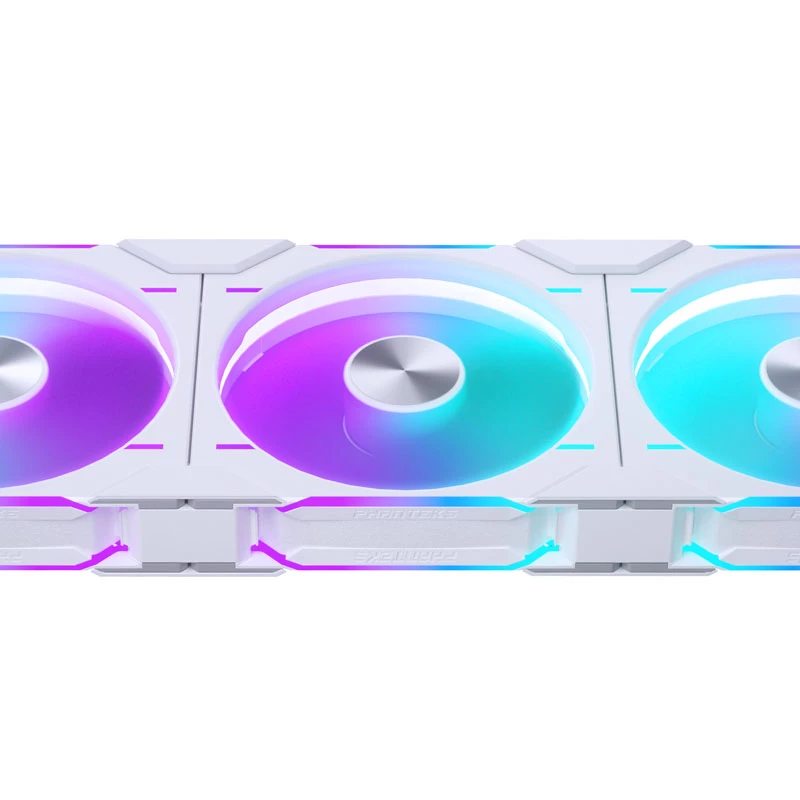 Phanteks D30-140 PWM Reverse Airflow D-RGB ventilátor do skrinky PH-F140D30R_DRGB_PWM_WT01, 140 mm, biely