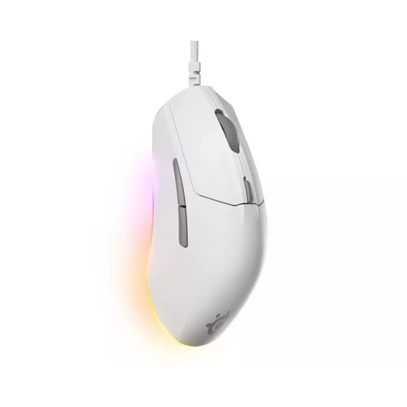 SteelSeries Rival 3 Gen 2 herná myš, biela