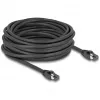 DeLOCK RJ45 sieťový kábel Cat.8.1 10 m čierny