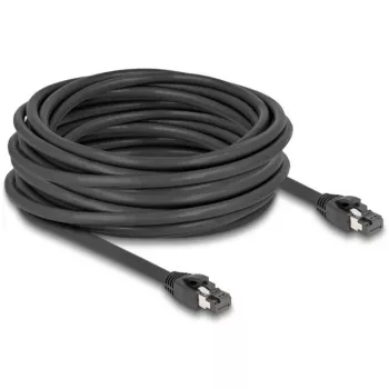 DeLOCK RJ45 sieťový kábel Cat.8.1 10 m čierny