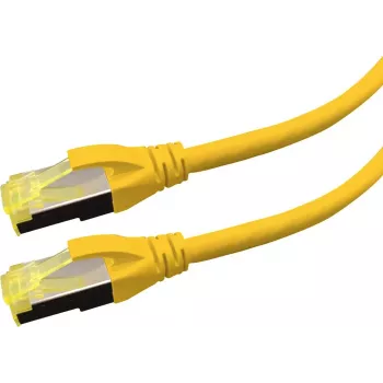 Sieťový kábel LOGON APR6A200Y Cat6a S/FTP (S-STP) žltý 20 m RJ-45–RJ-45