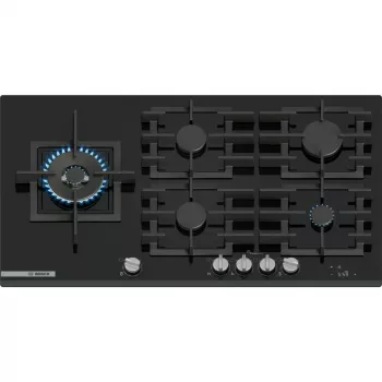 Bosch Serie 8 PRS9A6H40 varná doska čierna vstavaná 90 cm plynová 5 zón