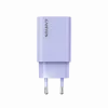 Nástenná nabíjačka CANYON OnCharge 30CL, 30W USB-C PD, 1x PD výstup, EU konektor, fialová