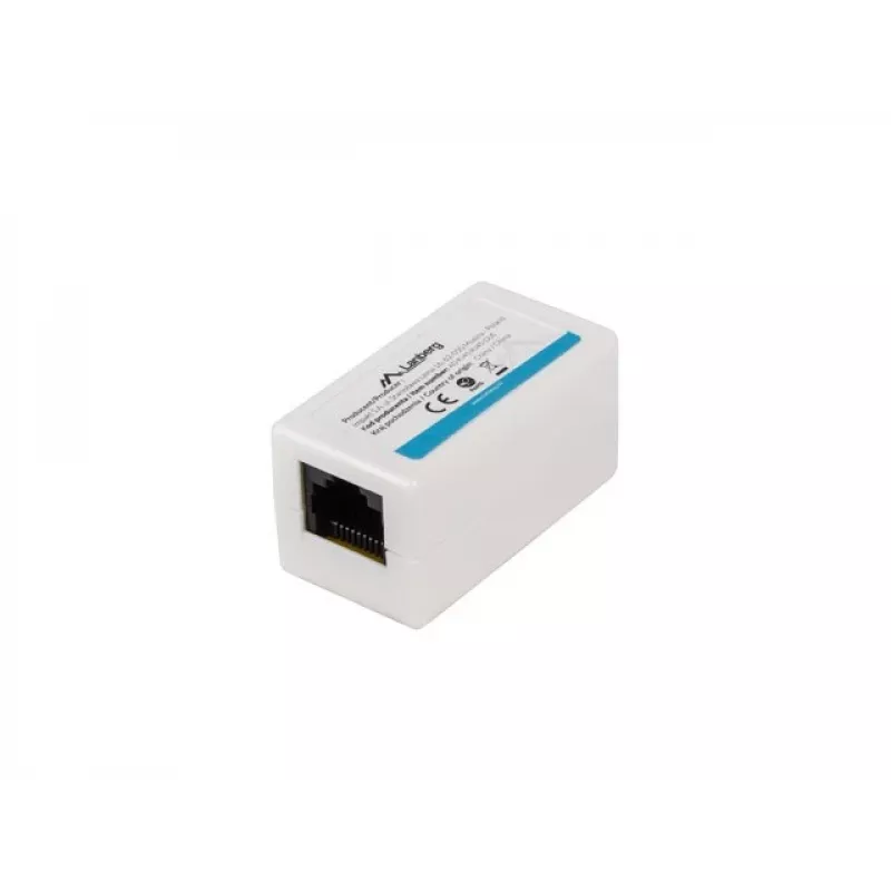 Lanberg AD-RJ45-RJ45-OU6 spojka RJ45 Cat.6 UTP, biela