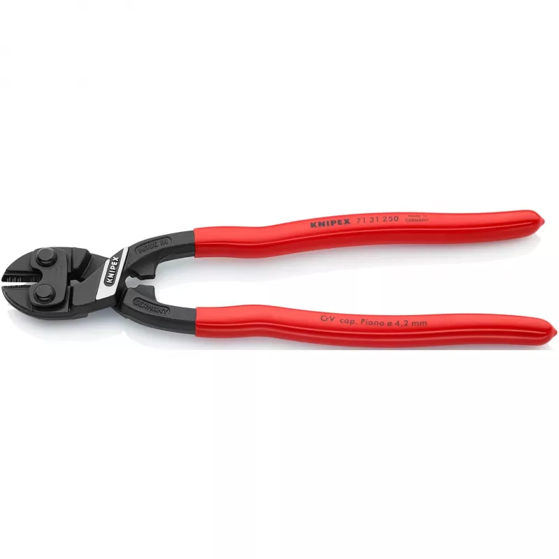 Kompaktné nožnice na skrutky CoBolt XL 71 31 250, rezacie kliešte červená, dĺžka 250mm