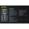Nitecore UM2 nabíjačka batérií domáce batérie DC lítium-iónové nikel-kadmiové