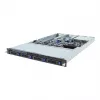 1U rack serverová platforma GIGABYTE R133-C13-ACG1 — AMD B650E základná doska, socket AM5, 4x DDR5 UDIMM sloty, 800 W redundantný napájací zdroj, 4x 2,5
