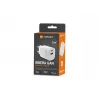 Káblová nabíjačka pre mobilné zariadenia NATEC NUC-2140, 30W, USB-C PD 3.0 + USB-A, Samsung AFC, biela