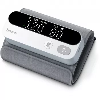 Beurer BM 59 ramenný tlakomer, Bluetooth, biely/čierny