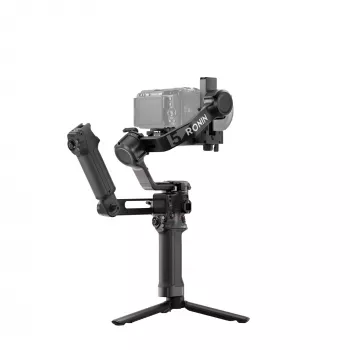Ručný stabilizátor kamery DJI RS 5 Combo — hliník, 30 h batéria, 1,46 kg, čierny