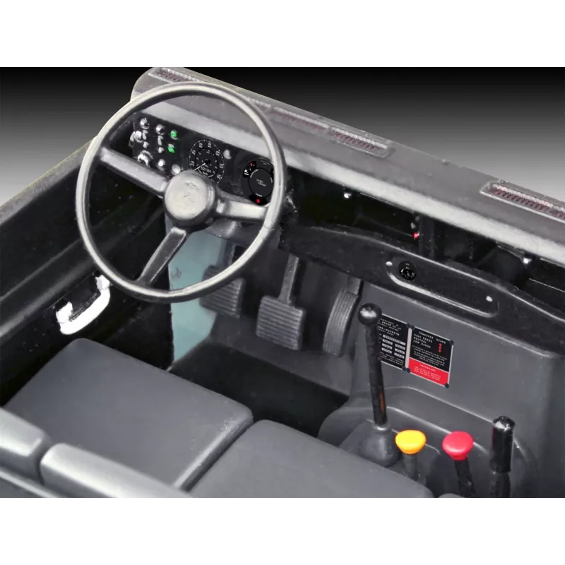 Plastový model Land Rover Series III