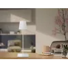 Beper P201UTP404 nabíjateľná LED stojaca lampa, nastaviteľná výška, 2,5 W, stmievateľná, kovová, biela