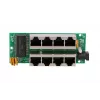 PoE injektor Extralink Gigabit 4-portový, 4x 1000Mb/s RJ45, 48V, modrá/čierna