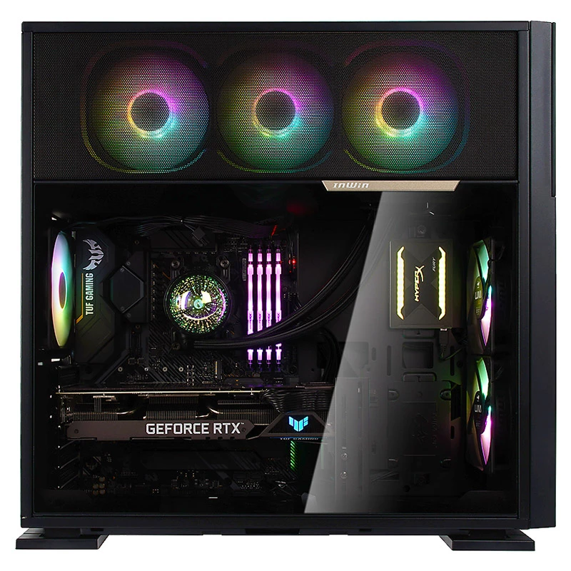 Počítačová skriňa In Win IW-CS-515BLK-1AL120 Midi-Tower čierna