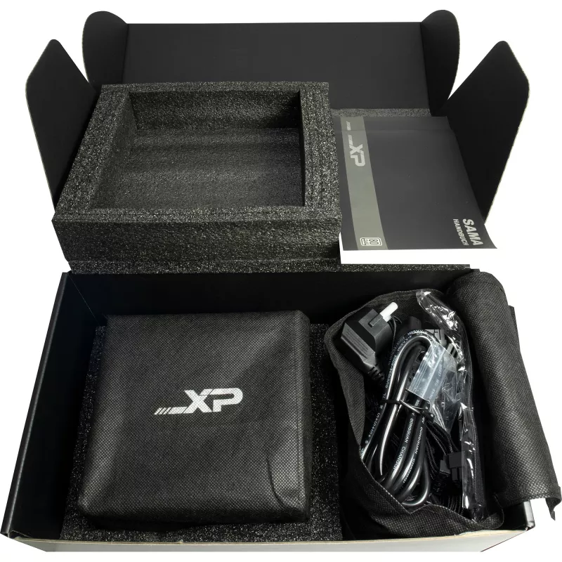 SAMA XPH-850A, PC napájací zdroj 1x 12-Pin High Power GPU, 3x PCIe, káblový manažment, 850 Watt