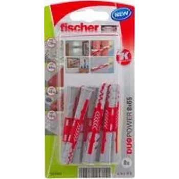 Fischer DuoPower 8 x 65 K NV hmoždinka 65 mm 537651 1 sada (537651)