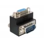 Delock adaptér VGA konektor samec/samica 90° zahnutý (65171)
