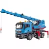 BRUDER MAN TGS žeriavové nákladné auto modré ABS 03771