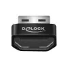 Delock MHL adaptér HDMI-A konektor samica > USB Type-A konektor samec čierny