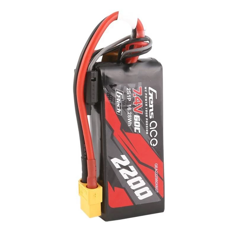 Batéria Gens ace G-Tech 2200mAh 7,4V 60C 2S1P LiPo