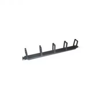 LogiLink priechodka káblov pre rozvádzač - RAL 9005 - 1U - 48,3 cm (19 palcov)