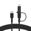 USB kábel Belkin BoostCharge Pro 1,5 m USB-C USB-C/Lightning čierny