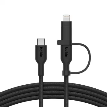 USB kábel Belkin BoostCharge Pro 1,5 m USB-C USB-C/Lightning čierna