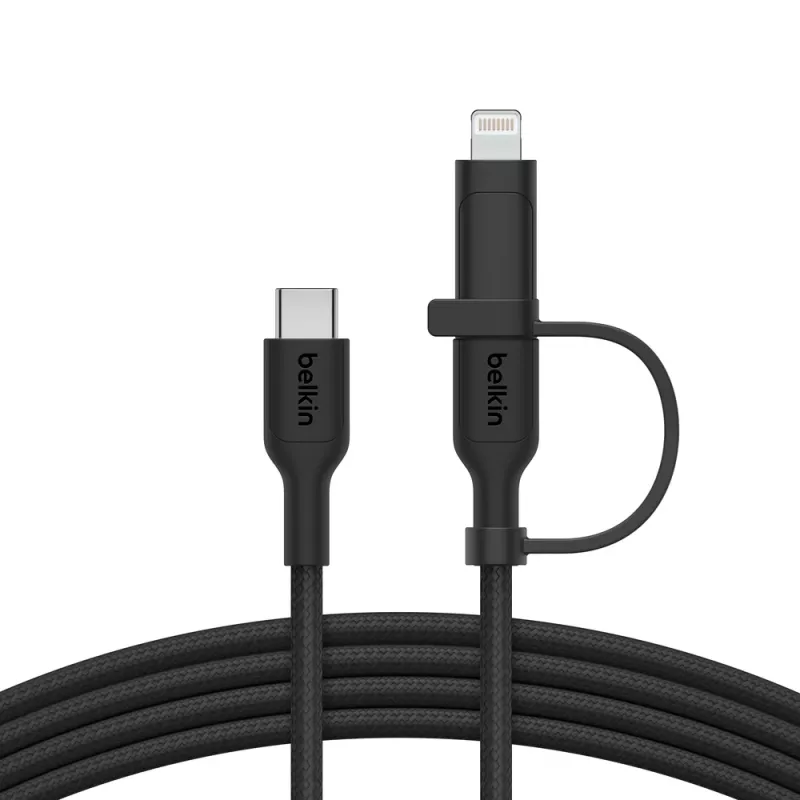 USB kábel Belkin BoostCharge Pro 1,5 m USB-C USB-C/Lightning čierny