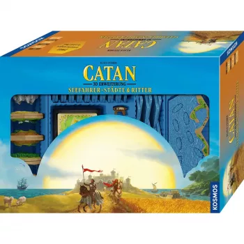 Spoločenská hra Kosmos KOO Catan 3D – Seefahrer + Städte & Ritter rozširujúca sada