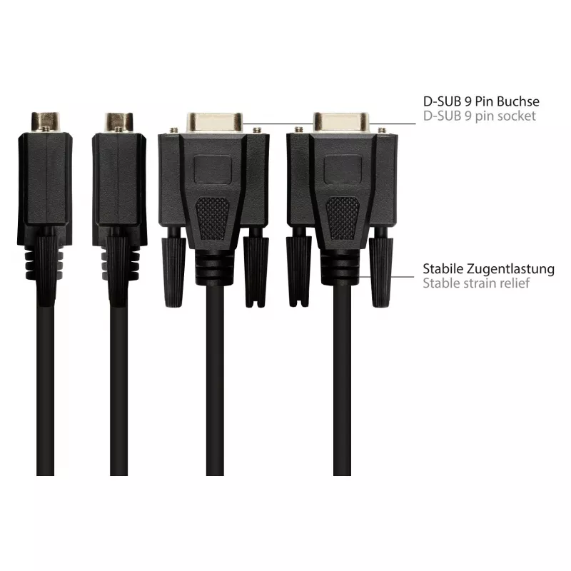 Good Connections adaptérový kábel RJ45 na RS232 sériový